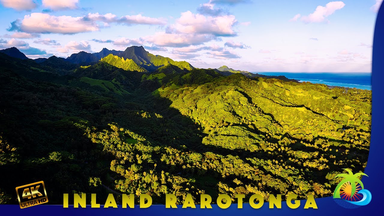 Rarotonga's Hidden Realm: An Enchanting 4K Expedition Inland