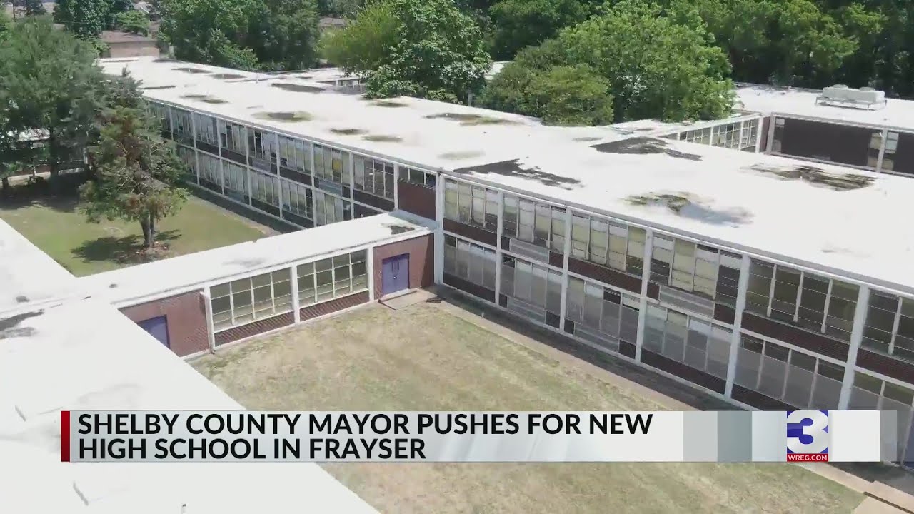 Mayor tours Trezevant, highlights need for new school in Frayer