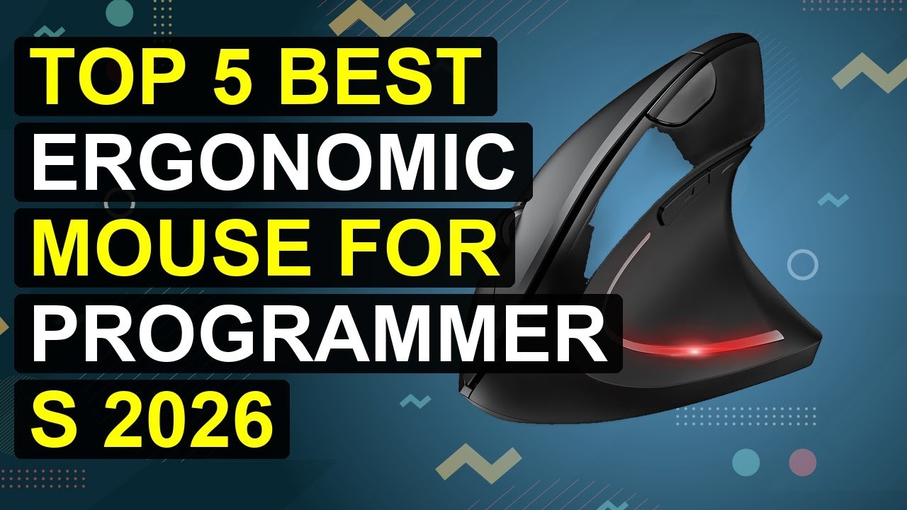 Top 5 Best Ergonomic Mouse For Programmers 2026 | Top Ergonomic Mouse For Coders