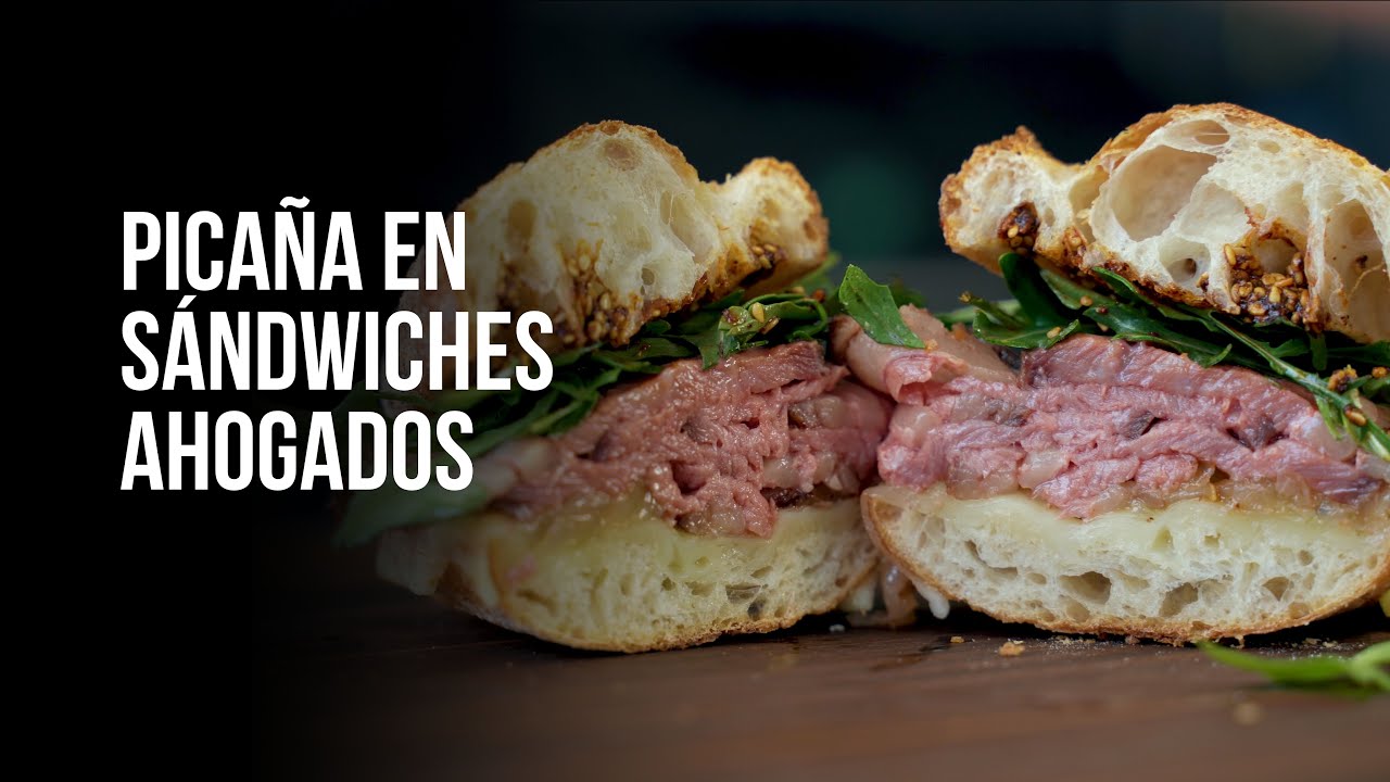Picaña en sándwiches ahogados (Ft. Grill House + Certified Angus Beef® brand)