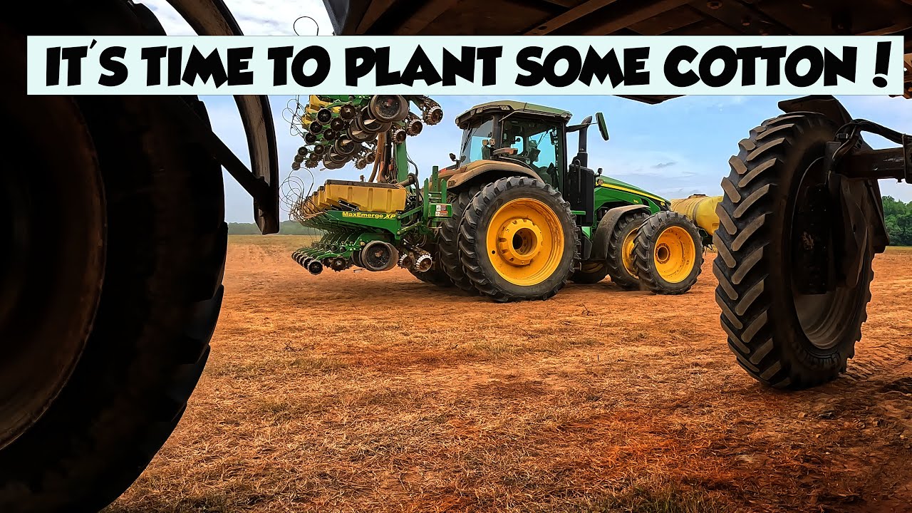 ALABAMA COTTON PLANTING 2025 SEASON HAS STARTED