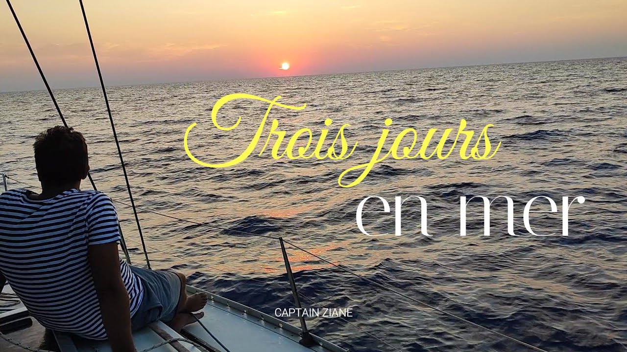 Première navigation de nuit en solitaire — 3 jours de traversée entre la Grèce et la Sicile ( top )