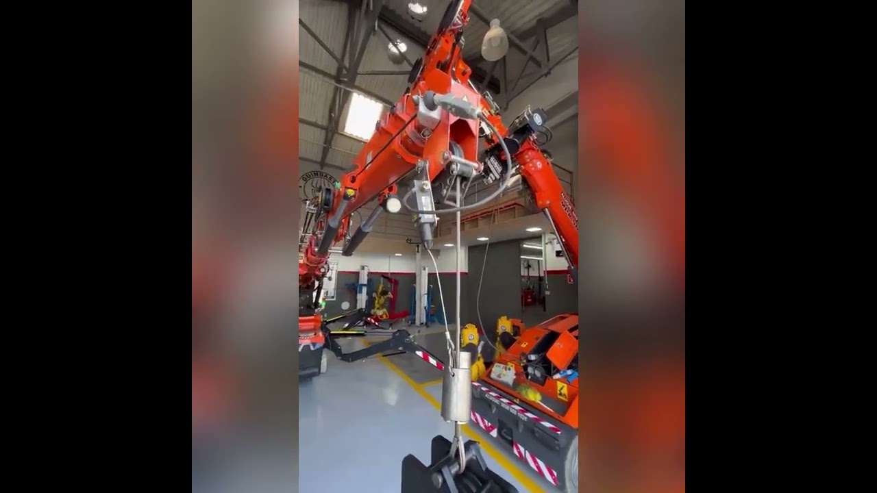 Treinamento passo a passo virtual mini guindaste aranha modelo Jekko SPX 532 com fly jib acoplado