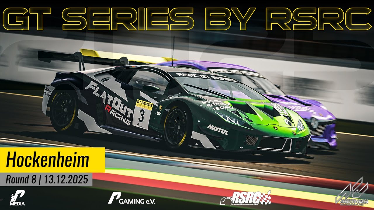 RSRC GT Series - Round 8 - Hockenheim [Assetto Corsa]