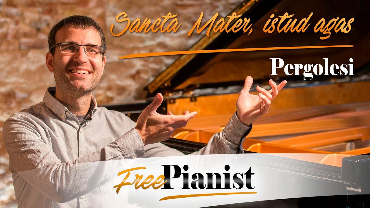 Sancta Mater, istud agas - KARAOKE / PIANO ACCOMPANIMENT - Stabat Mater - Pergolesi