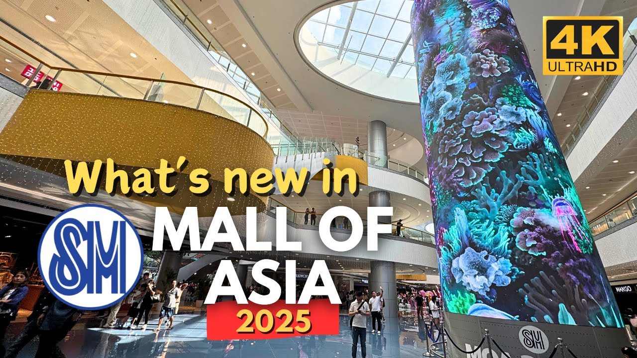 Exploring SM Mall of Asia's Game-Changing 2025 Updates! | 4K | Pasay City, Philippines