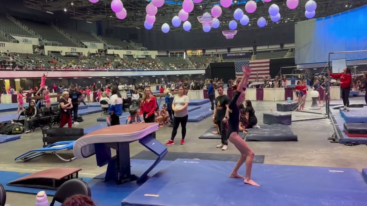 Daphne Young 2nd Vault 9.55 Long Beach Open 2026 Wildfire Gymnast Level 5