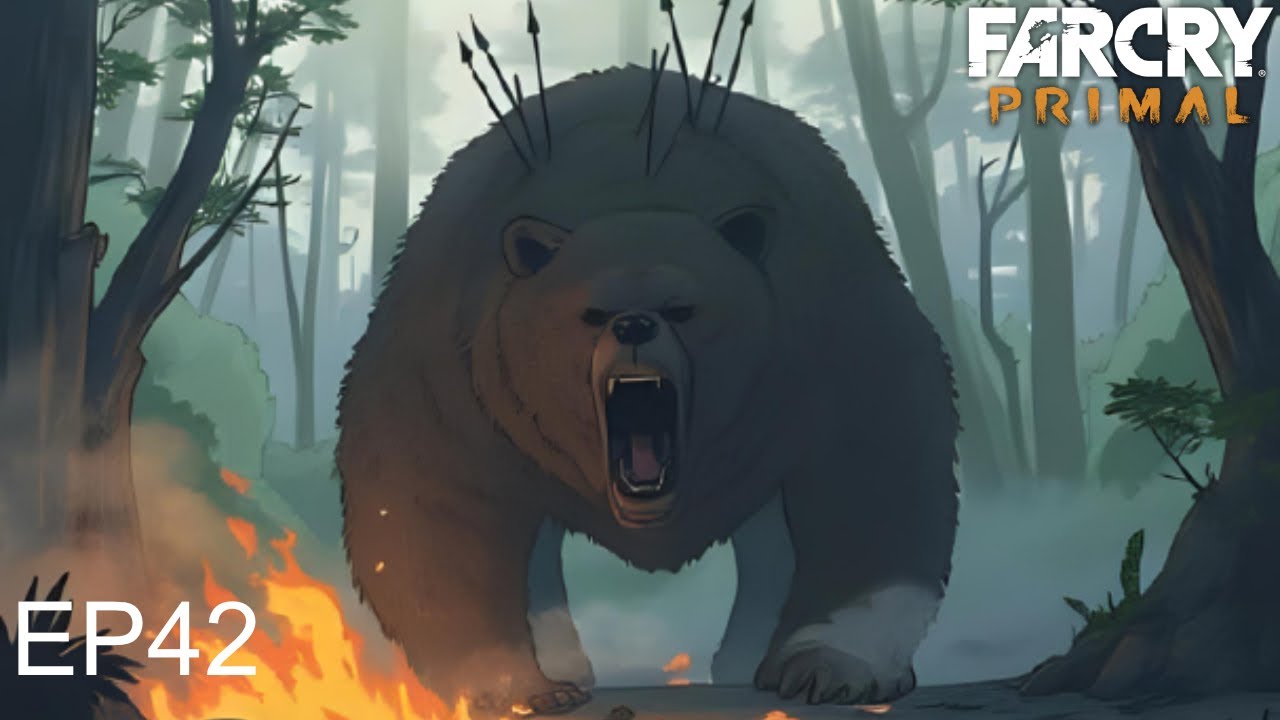 Far Cry Primal – Hunting a Battle-Scarred Bear! Ep.42