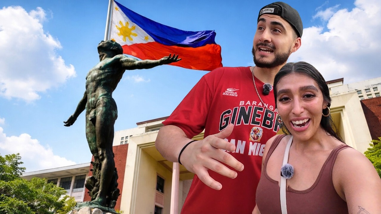 Americans Explore UP Diliman 🇵🇭 Inside the Philippines Most ICONIC University