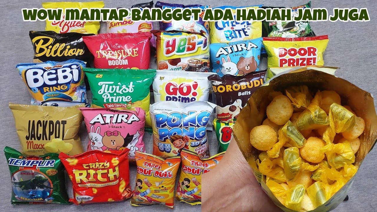 WOW MANTAP HADIAH SUPER RAME SEKALI . !! ADA JAM TANGAN JUGA