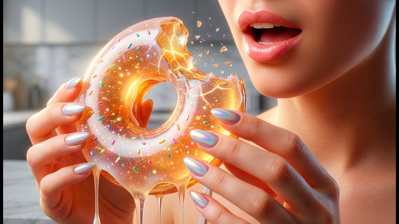 Most Satisfying GLASS Donuts Ever 🤯