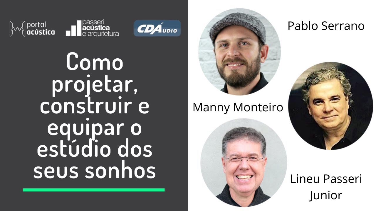 Como projetar, construir e equipar o estúdio dos seus sonhos