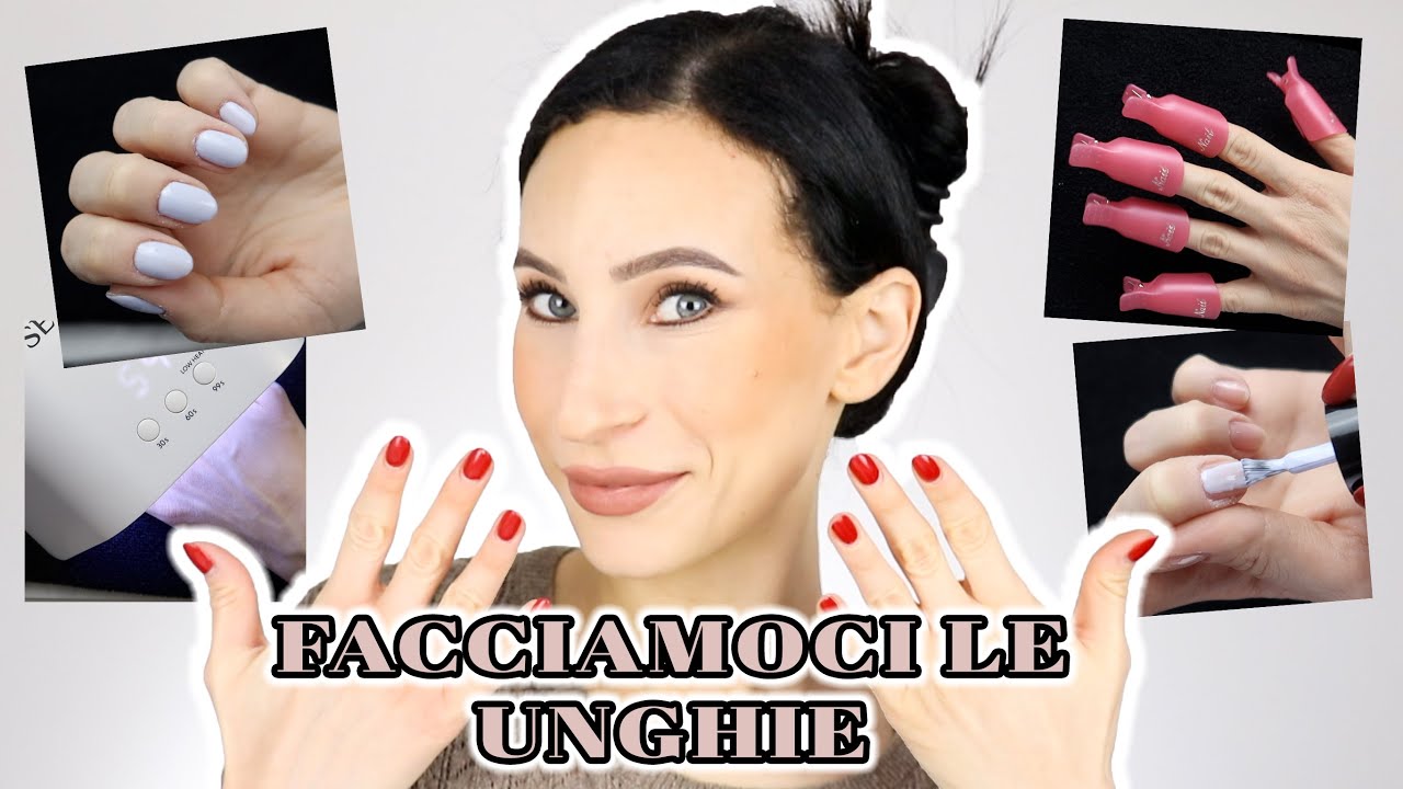 Come Mettere lo Smalto SEMIPERMANENTE Tutorial
