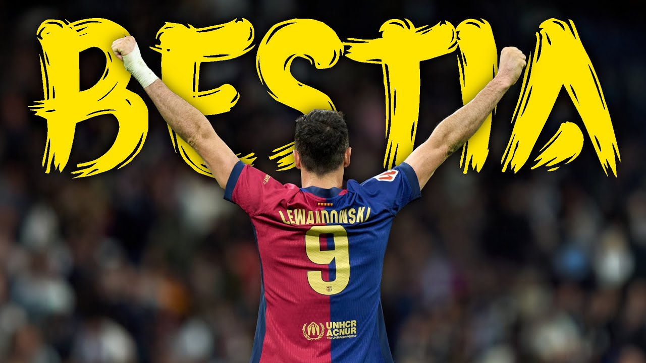 Polska Bestia z Barcelona - Robert Lewandowski ᴴᴰ