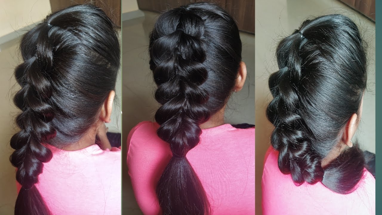 How To: Pull-Through Braid || pull-through braid tutorial || Easy braid hairstyle