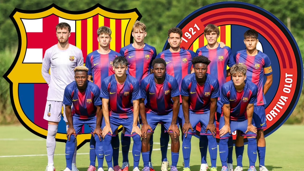 Bar&ccedil;a Atl&egrave;tic 3-0 UE Olot | Full Highlights | 2025-26 | Adrian Guerrero, Shane Kluivert, Xavi Espart
