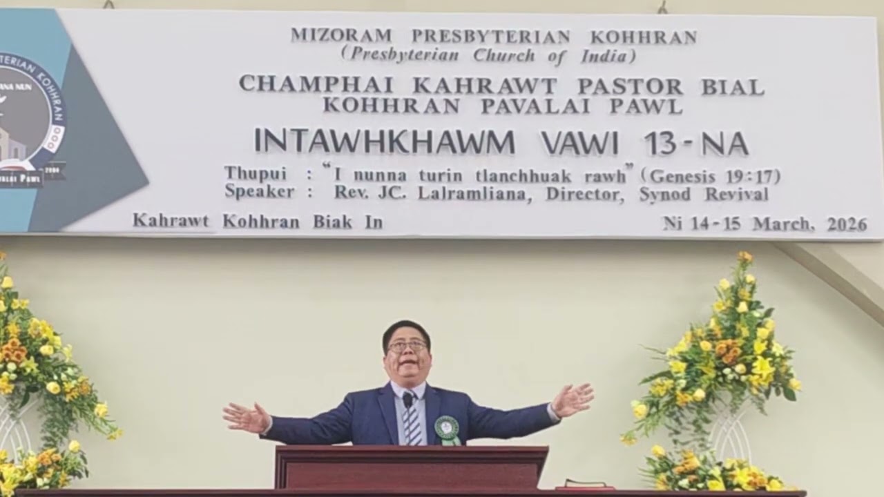 Rev JC Lalramliana - I nunna turin tlanchhauk rawh (Pathianni Chawhnu)