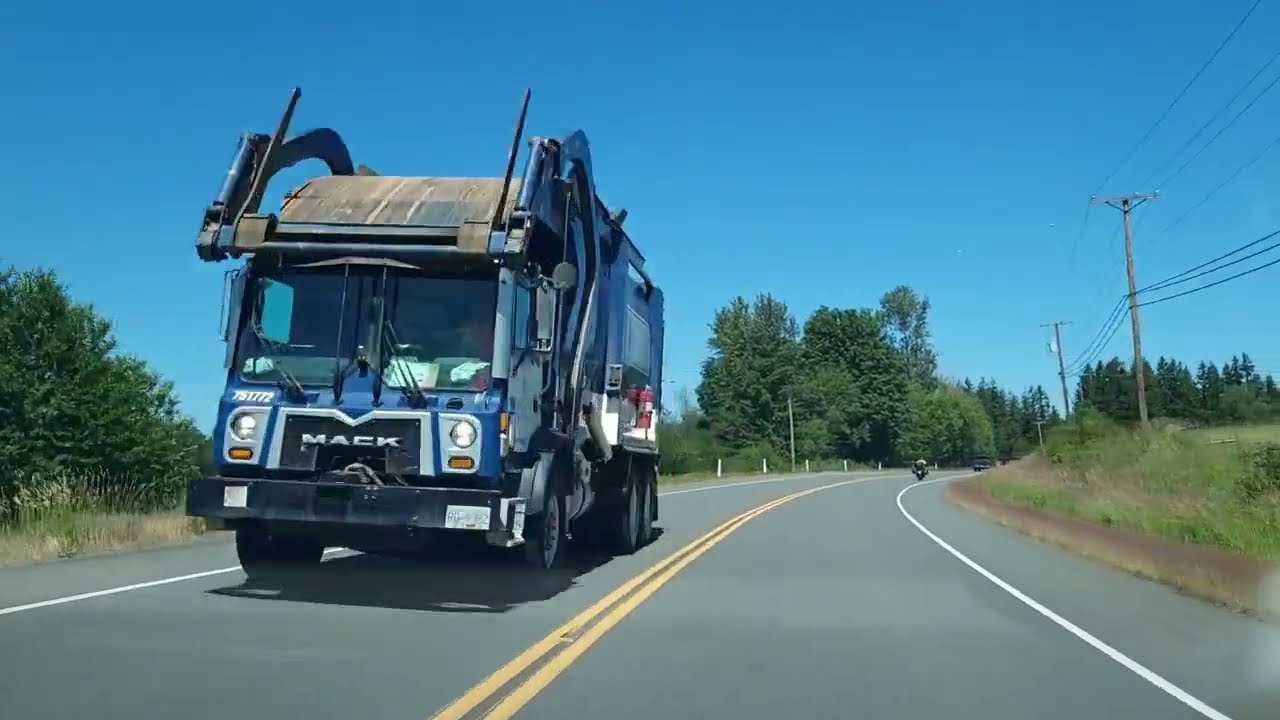 Scenic Drive in Summer, Northern Vancouver Island. Comox to Campbell River, BC. ASMR. Enjoy!