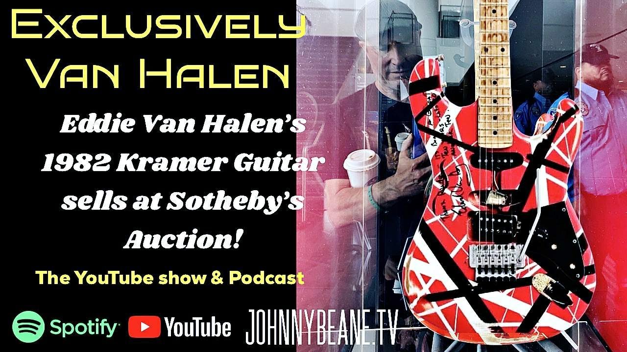 Exclusively Van Halen: 1982 Kramer Ad Guitar Sells for $2.7 Million! 🔥 #VanHalen #EVH 10/25/25