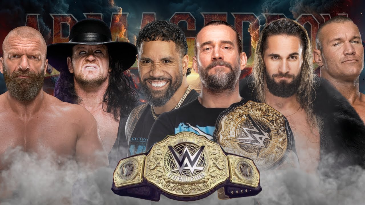 6 Man Hell in a Cell Match for the World Heavyweight Championship