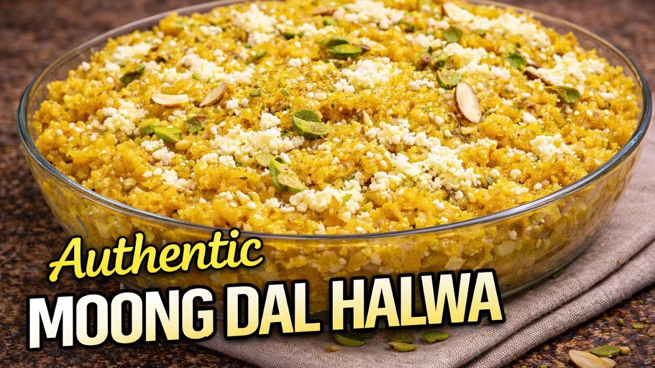 Рецепт халвы из маша (Moong Daal Halwa) - аутентичный рецепт | Зимний вариант!