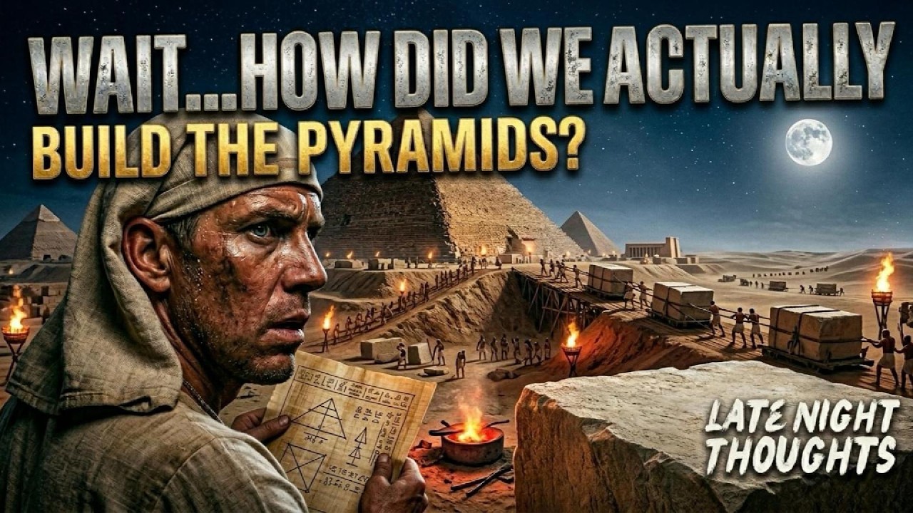 Wait… How Did We Actually Build the Pyramids?
