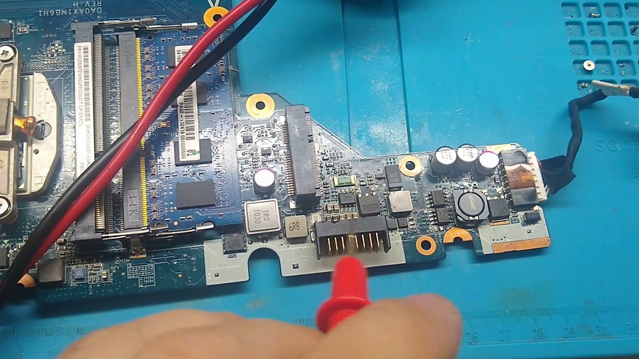 HP G42 não carrega e não liga 
