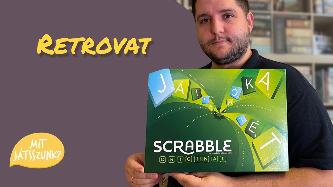 Scrabble Társasjátékos Retrovat