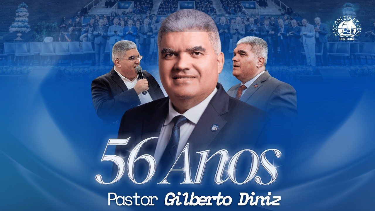 AO VIVO: CULTO EM AÇÃO E GRAÇAS: 56 ANOS - PR GILBERTO DINIZ | 21/02/2026 | IEADPE - PORTO- PORTUGAL