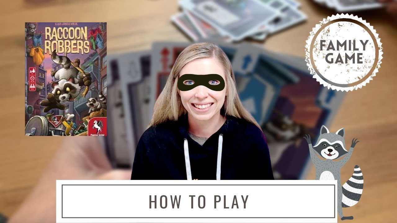 Raccoon Robbers | How to Play | Table Top Board Game | Family Board Game | Pegasus Spiele