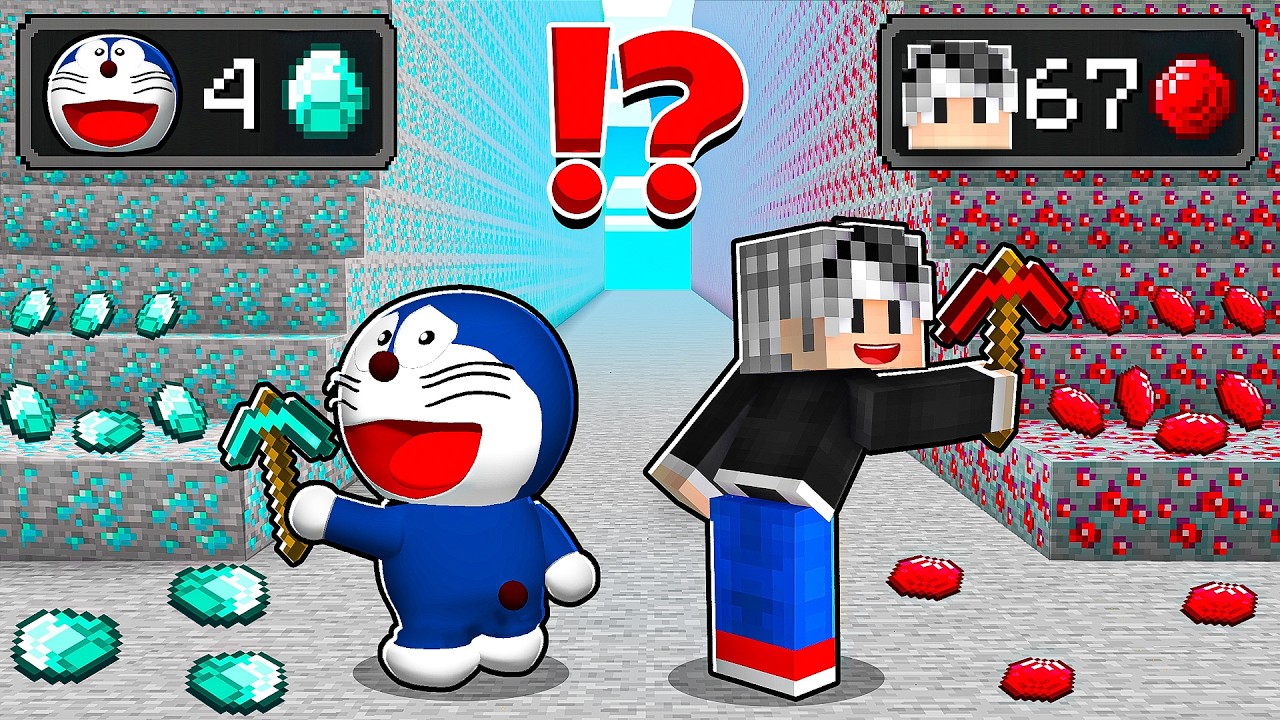 G&Uuml;ROL VS TOMBİŞ MADEN KAPIŞMASI - Minecraft