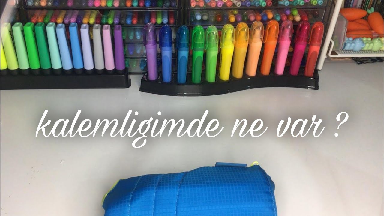 Kalemliğimde ne var ? | @comellashop #kalemlik #youtube