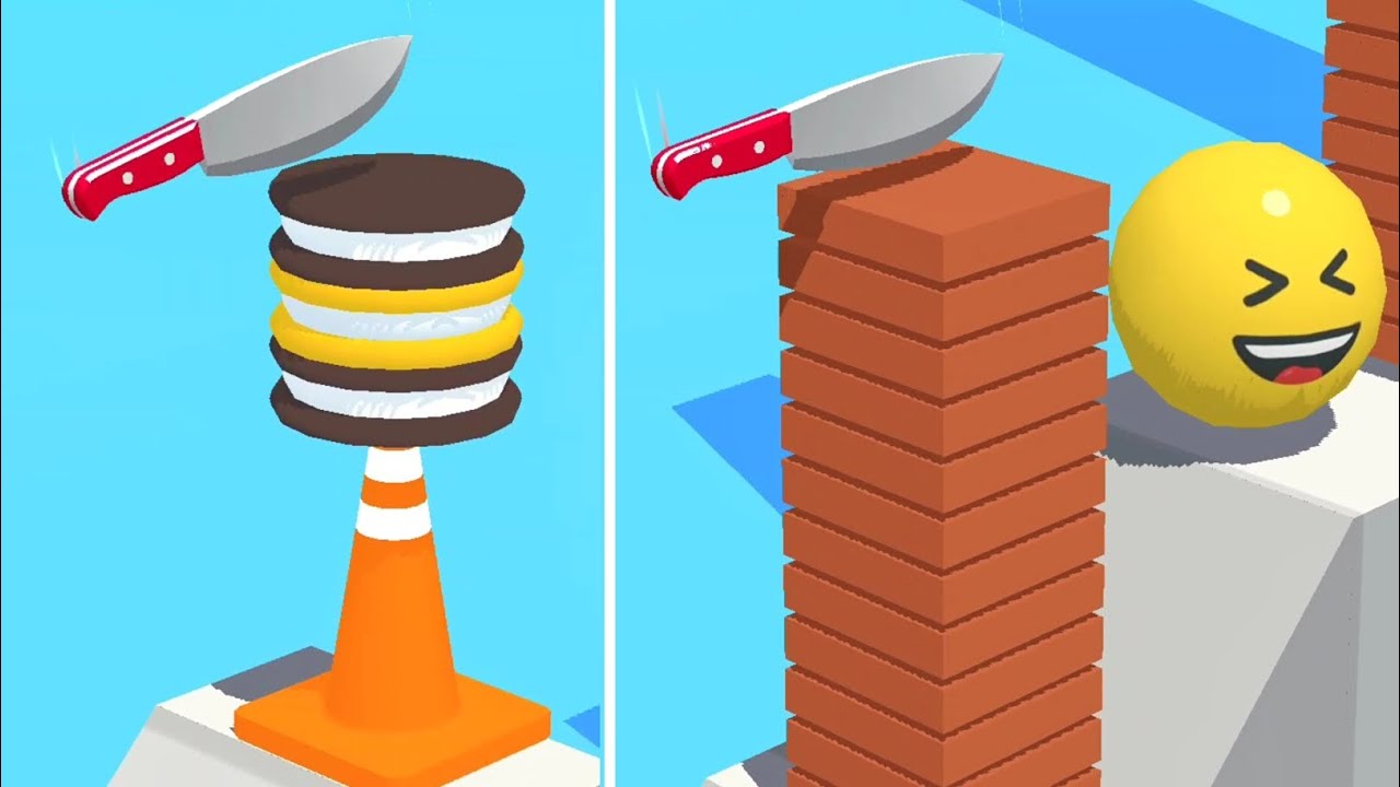 Slice It All Gameplay! Satisfying and Relaxing ASMR Slicing Video NEW UPDATE