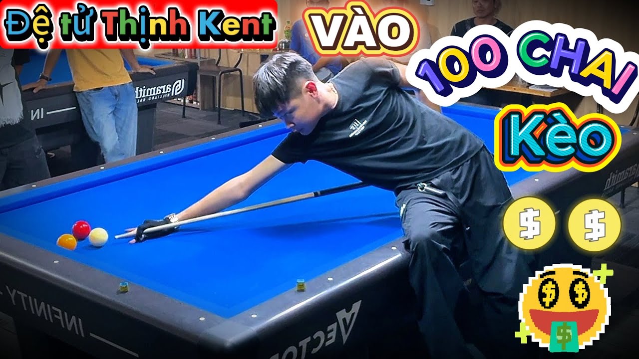 Đệ tử Thịnh Kent vào kèo Gắt - Chưa biết cơ đối thủ tự tin chấp 120đ - Kèo độ 100 chai và cái kết
