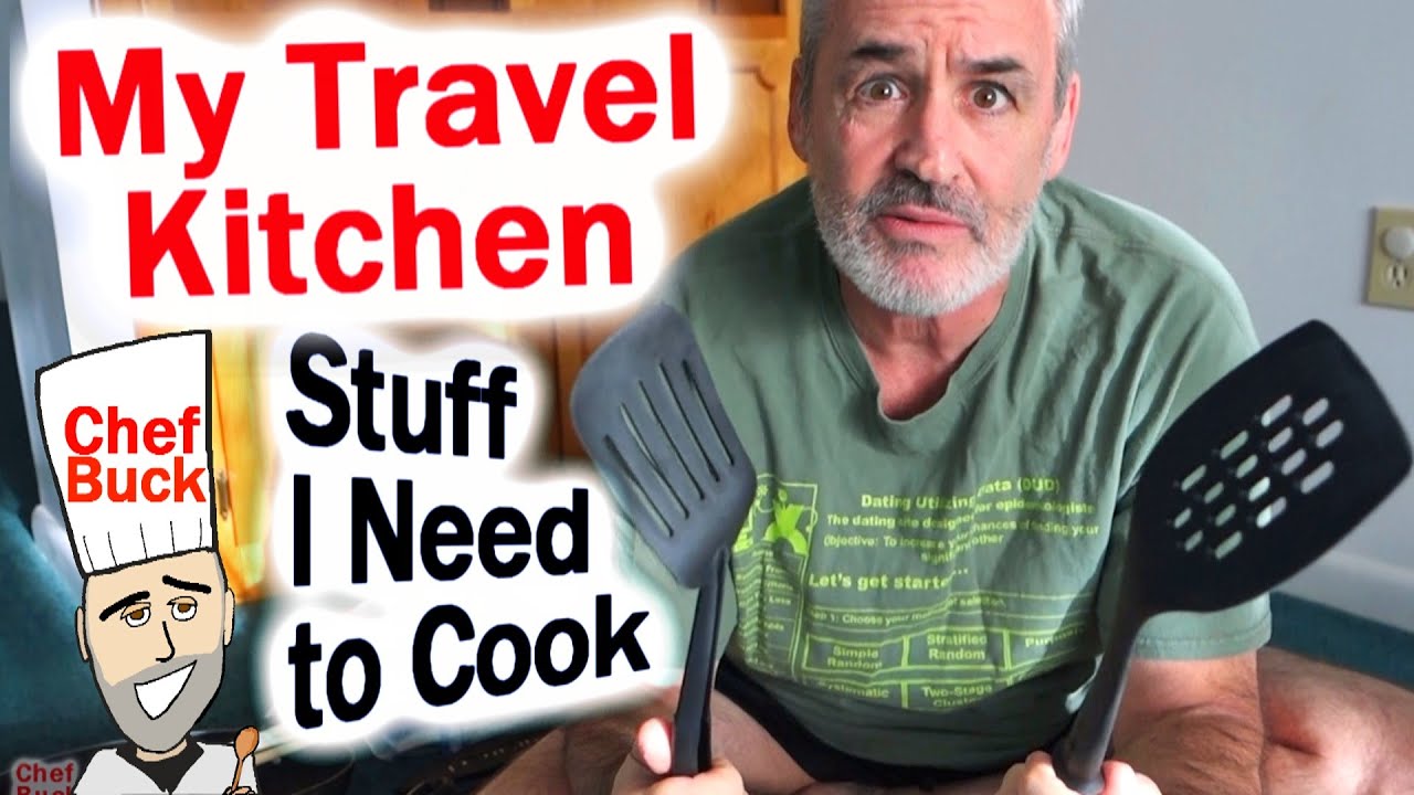 Travel Kitchen - my cooking essentials on the road