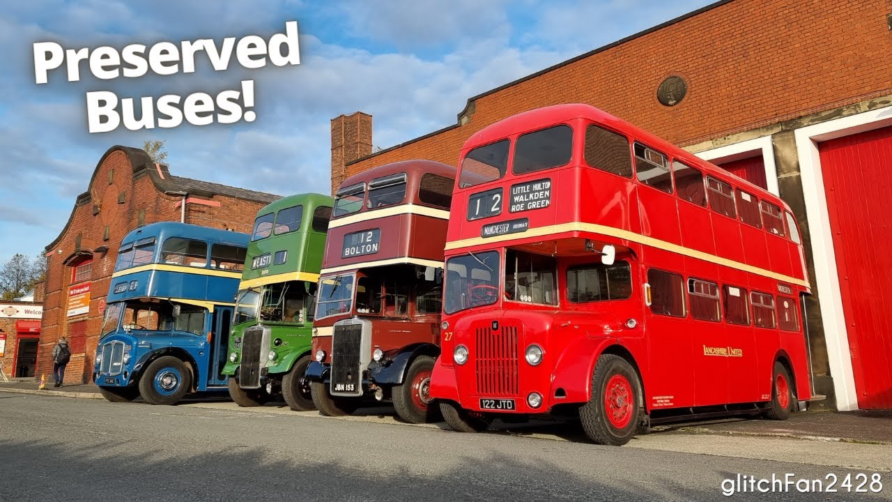 Museum of Transport, Greater Manchester's Bygone Salford Event Shuttle Buses - 16/10/2021