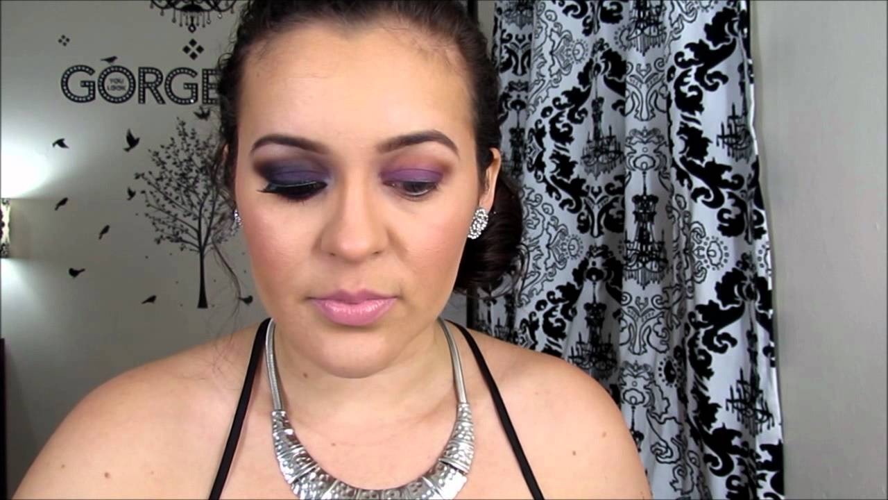 Ojos Ahumados Morado,Cafe Y Negro!!