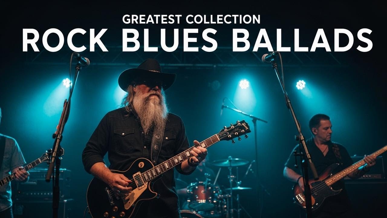 Golden Rock Blues Era Inspired by Muddy Waters, Hendrix and Clapton vol77