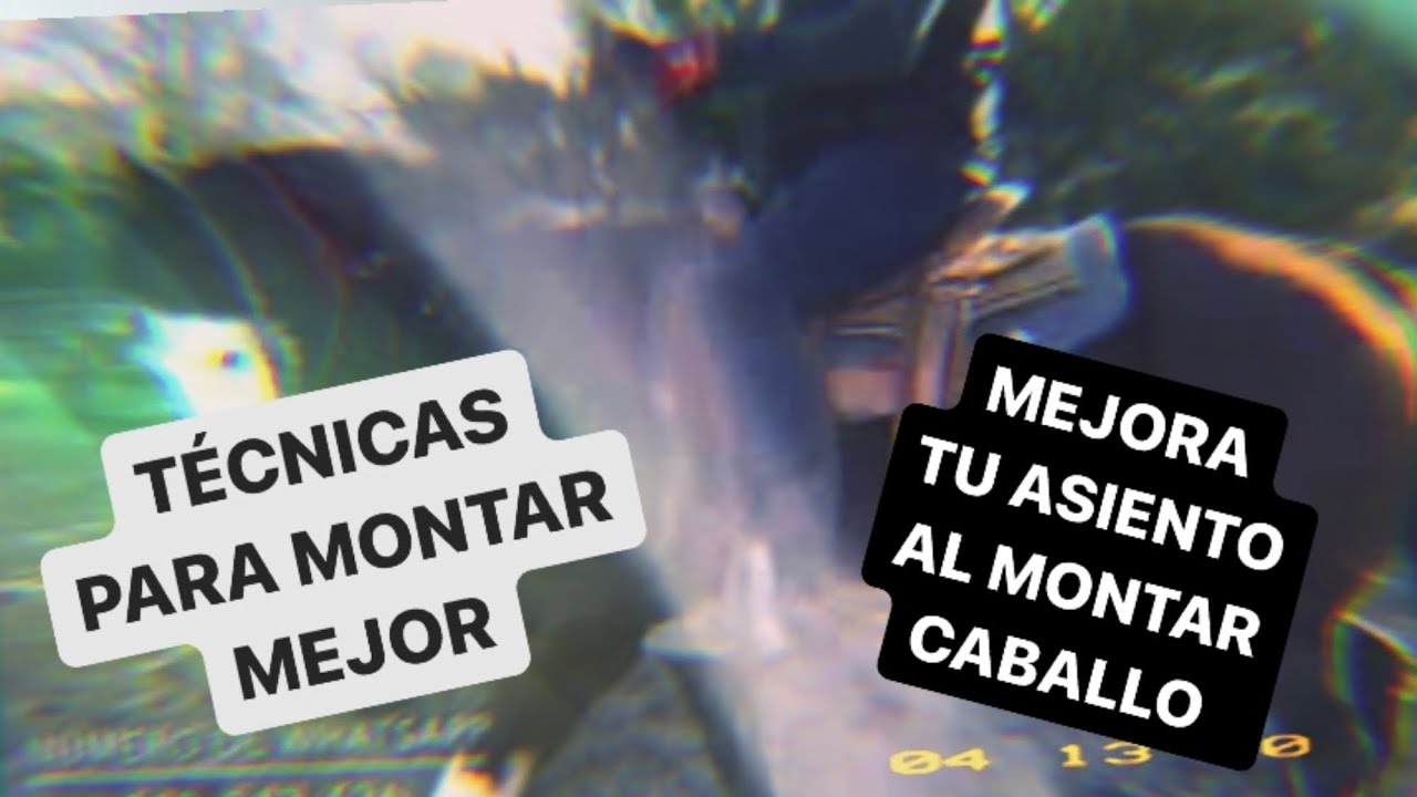 Como mejorar tu asiento a la hora de montar un caballo y comandos de la silla para el caballo