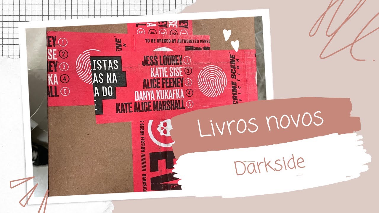 Book Haul Darkside lançamentos 2024 #darksidebooks l Viagens pela leitura