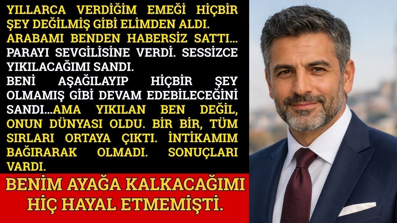 Eşim, sevgilisine para vermek için arabamı sattı; yaptıklarım onu kelimelerden mahrum bıraktı