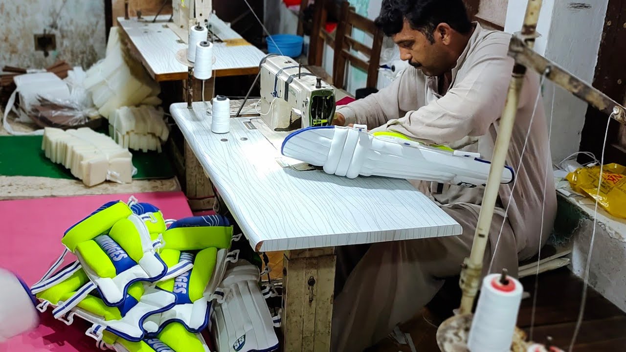 You Dont Believe How Difficult To Make Cricket Batting Pads | How To Make Cricket Batting Pads