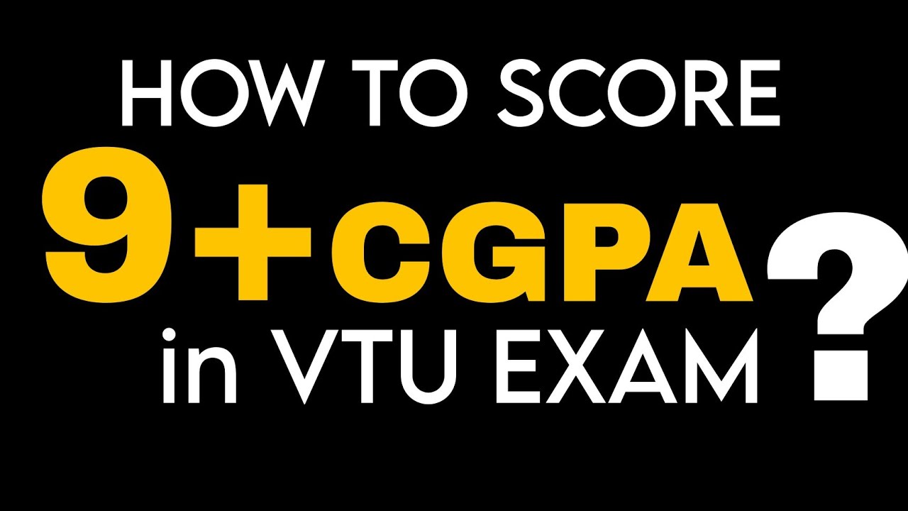 Как получить средний балл 9+ на внешнем экзамене VTU? #vtu2024exam #vtuexternalexam
