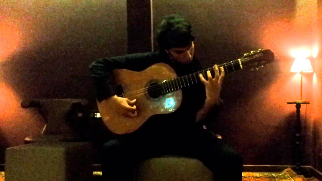 Mouaad 1 guitare flamenco