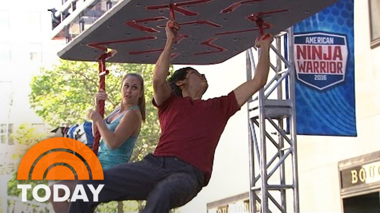 American Ninja Warriors Take Over TODAY Plaza | TODAY