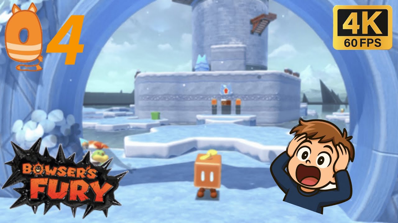 Wir erobern den GROSSEN Schneeturm! -Bowsers Fury- #04
