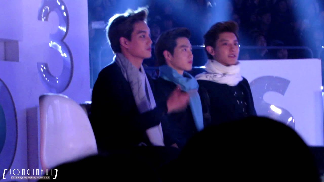 131114 KAI SUHO CHANYEOL EVERYBODY @ MELON MUSIC AWARD