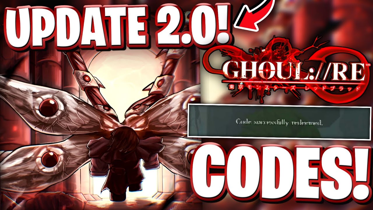 ⚡[HINAMI V2] ALL NEWEST UPDATE 2.0 CODES FOR GHOUL RE | ROBLOX GHOUL RE CODES