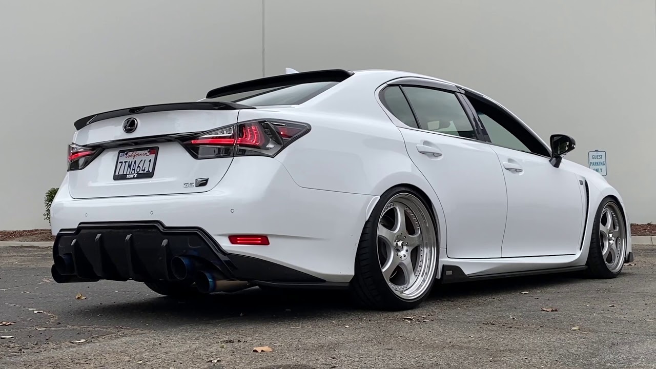 Lexus GSF Full Titanium Valvetronic Exhaust