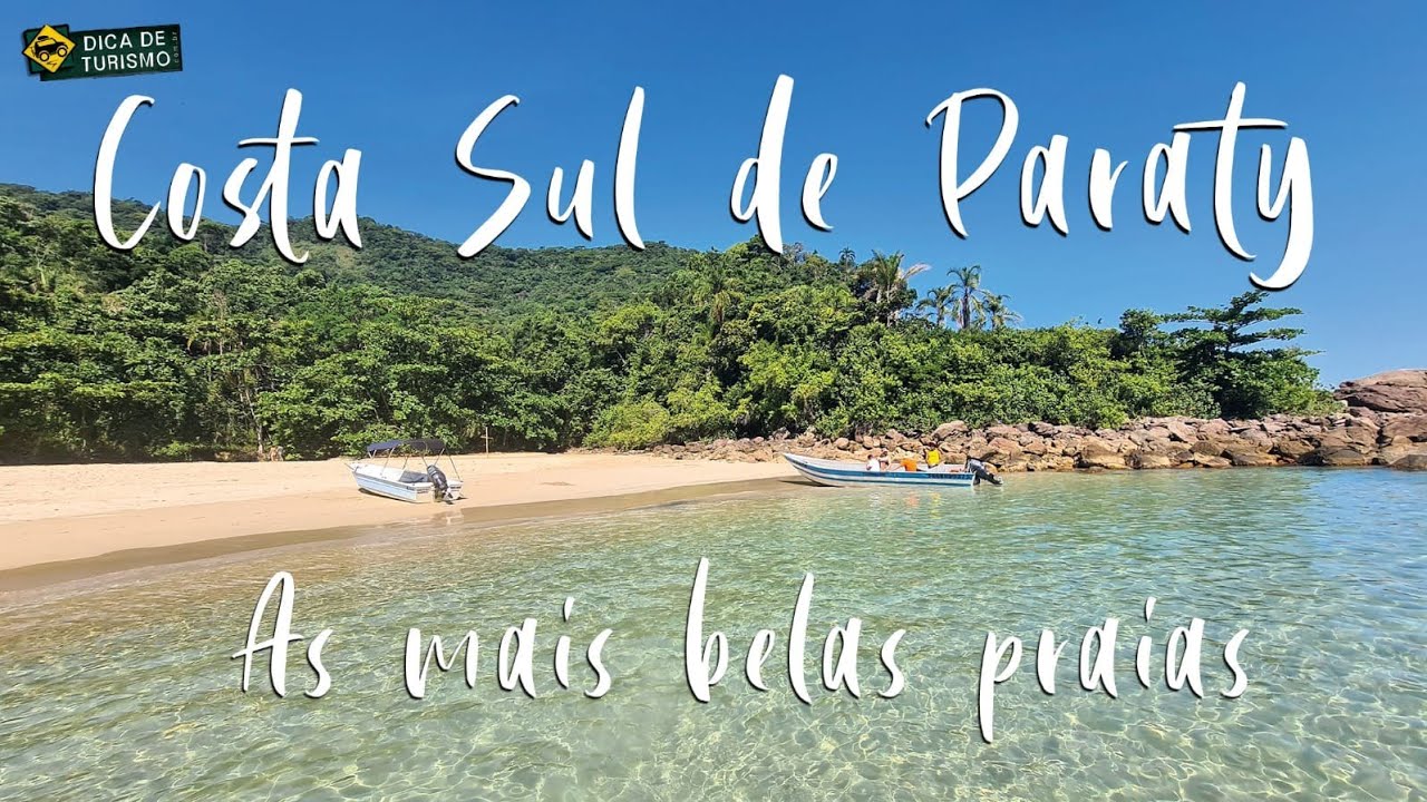 Costa Sul de Paraty, passeio incrivel pelas mais belas praias de Paraty RJ